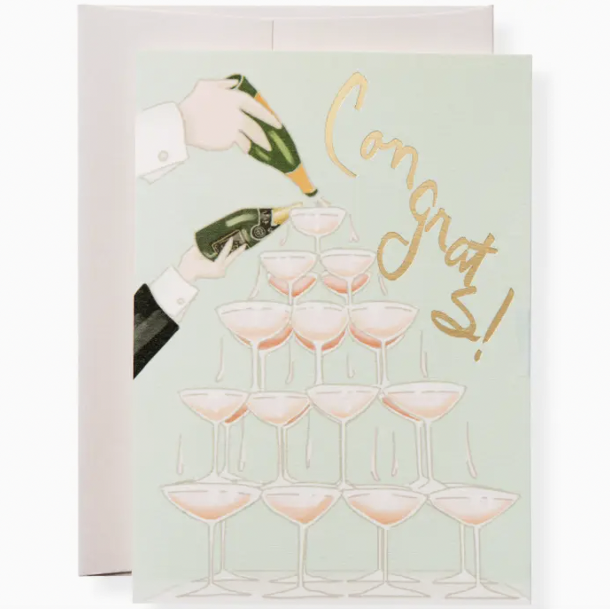 Veuve Greeting Card