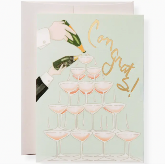 Veuve Greeting Card