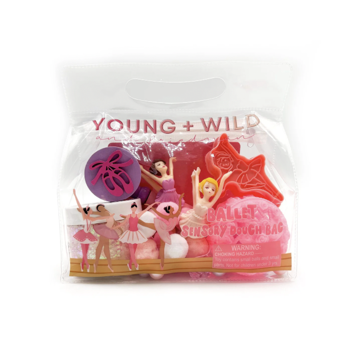 Ballerina Sensory Dough Bag