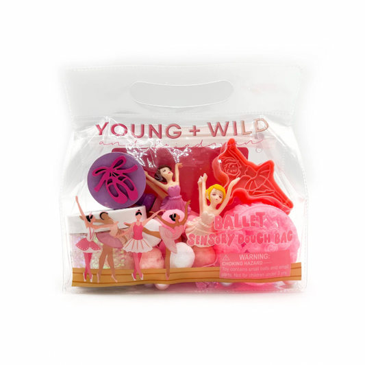 Ballerina Sensory Dough Bag