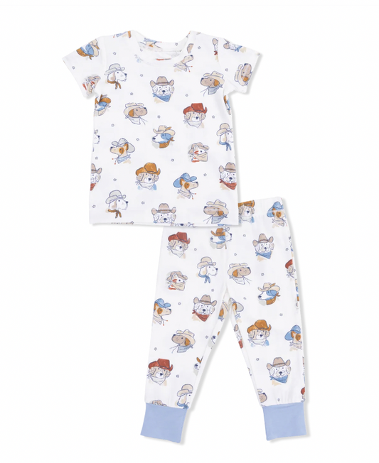 Cowdogs  Short Sleeve Pajamas Set