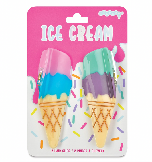 Ice Cream Hair Clips
