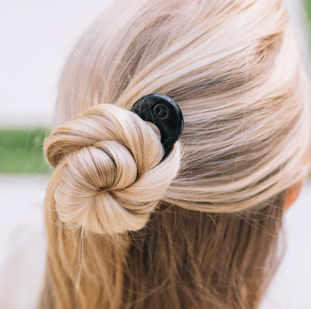 French Hair Pin in Jet Black