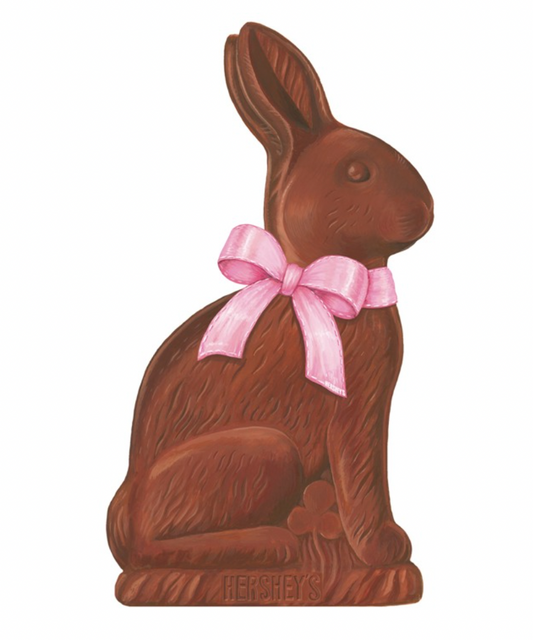 Die-cut Hershey's Chocolate Bunny Placemat