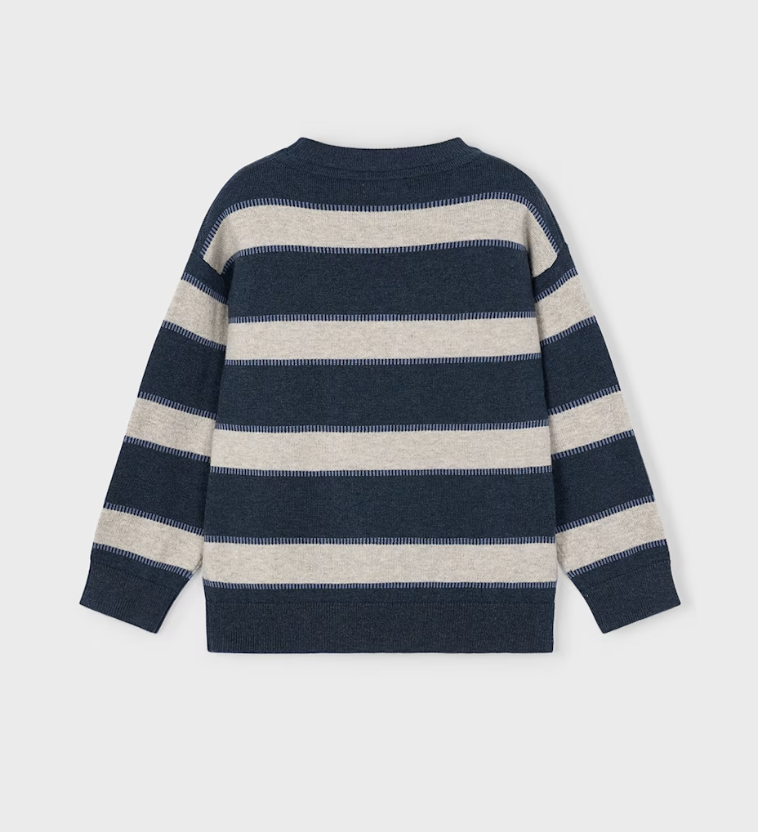 Striped Knit Sweater