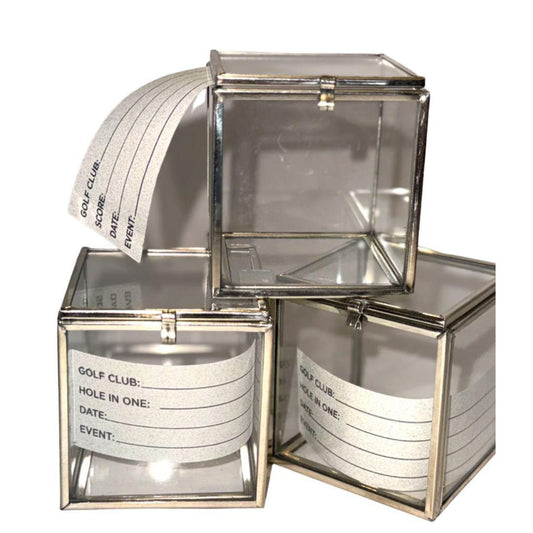 Glass Golf Ball Display Box