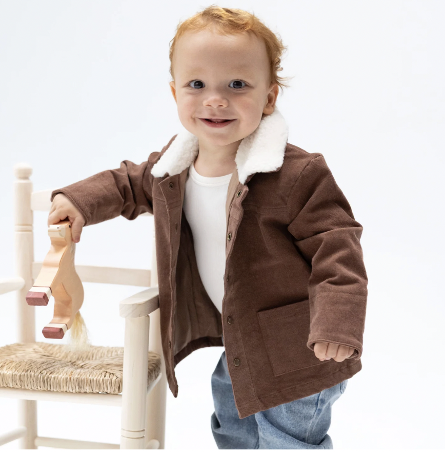 Solid Corduroy Jacket