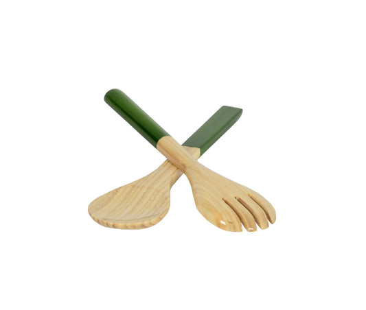 Small Bamboo Server Set: Grass Green