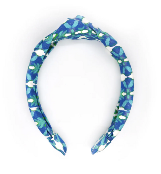 Palladio Blue Knotted Headband