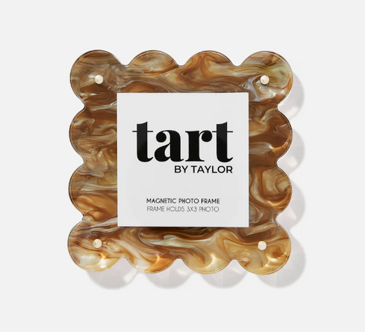 Brown Marbled Mini Acrylic Picture Frame