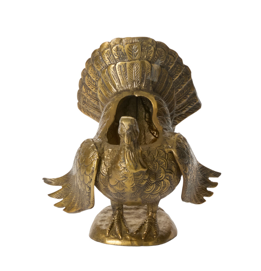 Autumn Turkey Vase
