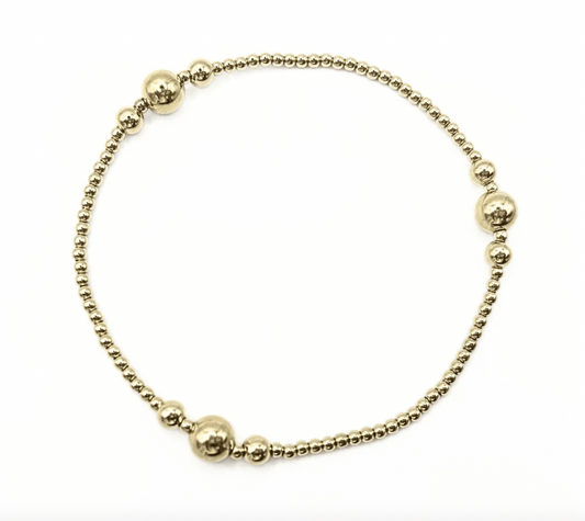 Nantucket 14k Gold Filled Beaded Bracelet