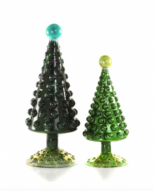 Evergreen Mid-Century Hobnail Tree