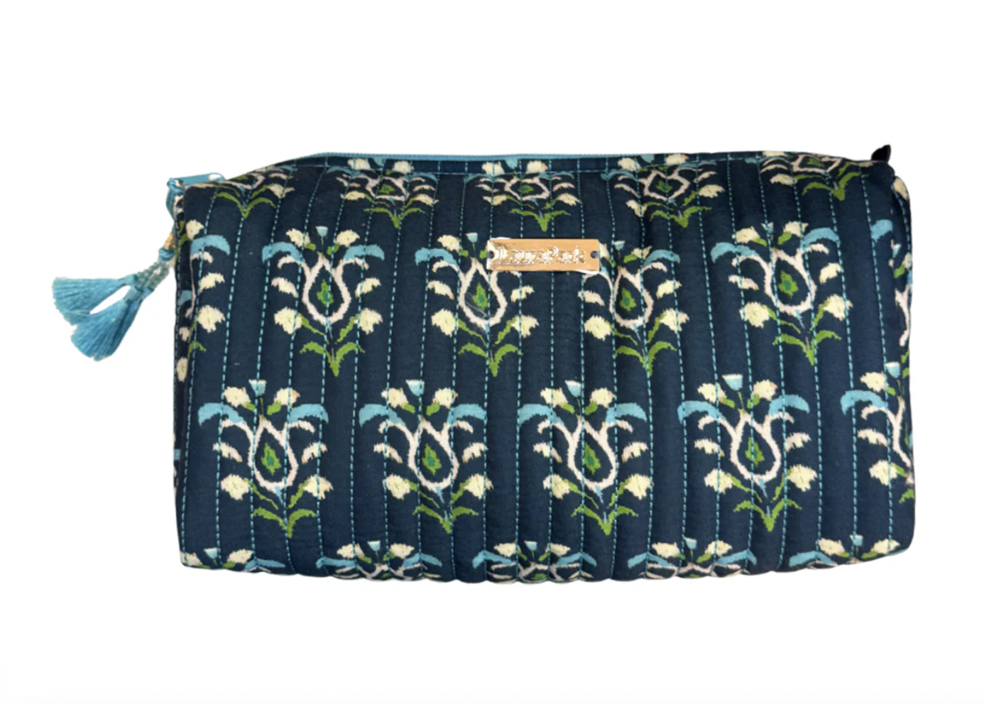Rosemary Indigo Cosmetic Bag