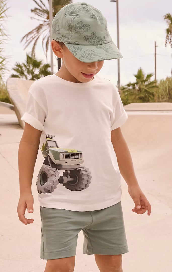 Monster Truck T-shirt + Short Set