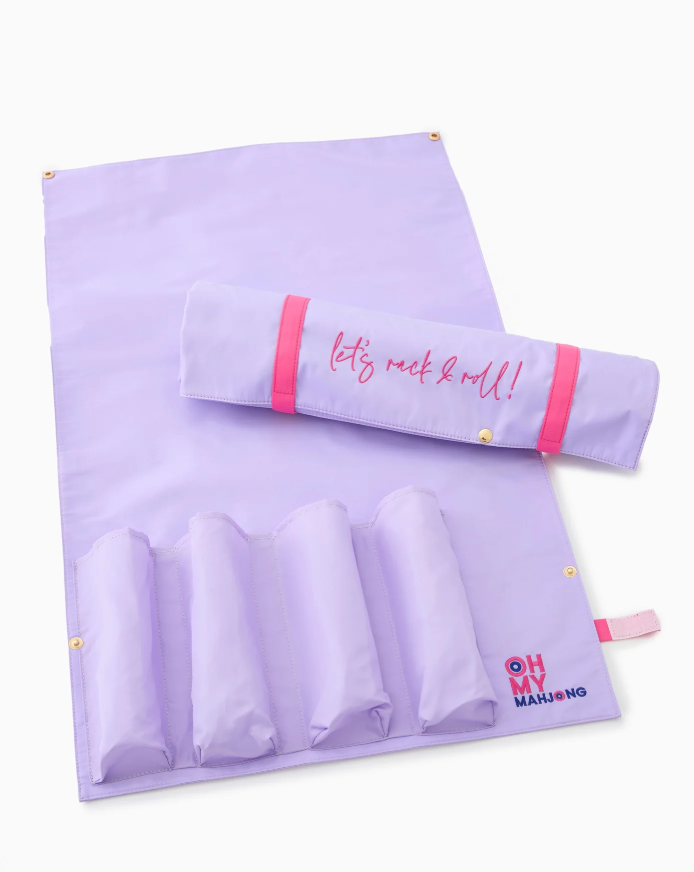 Lilac Let's Rack & Roll Bag