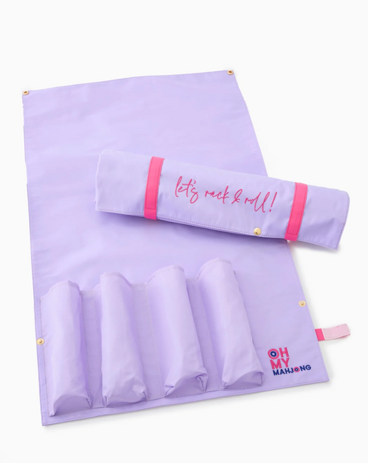 Lilac Let's Rack & Roll Bag