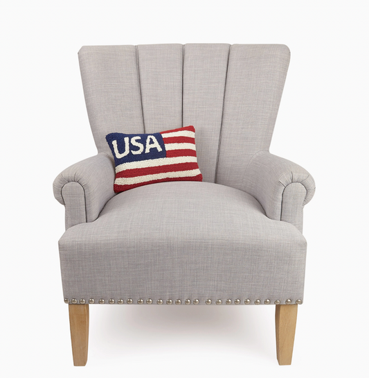 USA Flag Hook Pillow