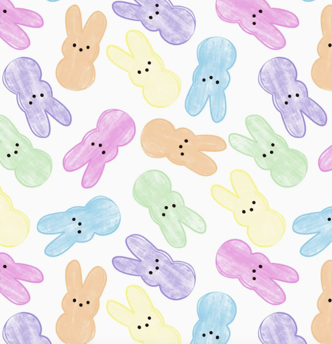 My Peeps Double Sided Tea Towel