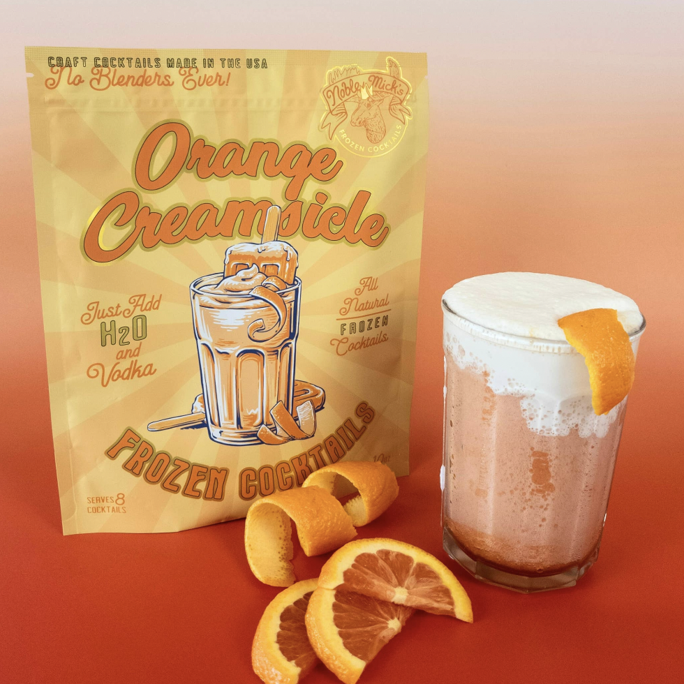 Orange Creamsicle Frozen Cocktail Mixer