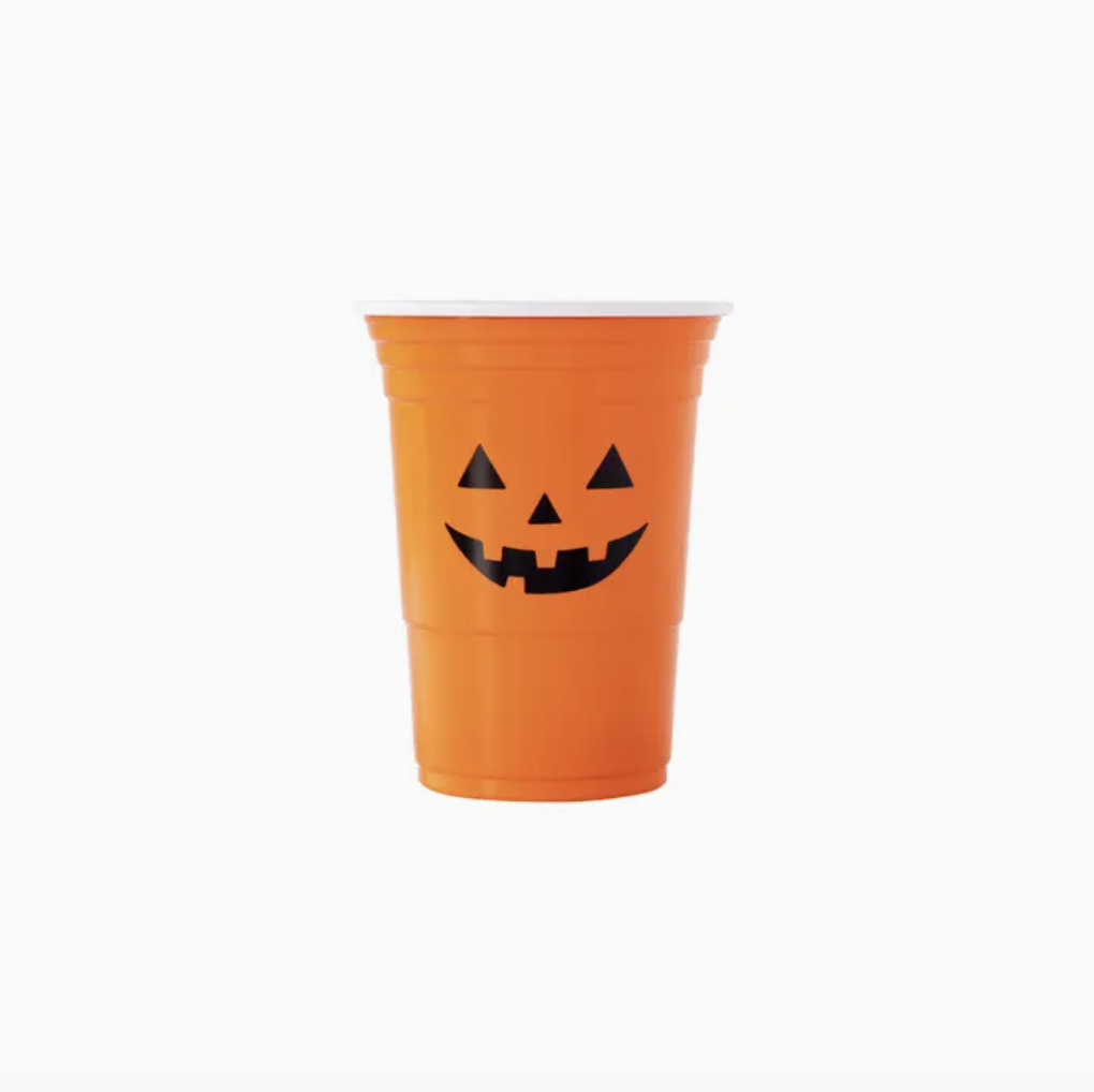 Jack-O-Lantern Party Cups