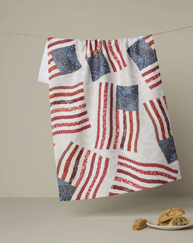 Patchwork Flag Tea Towel