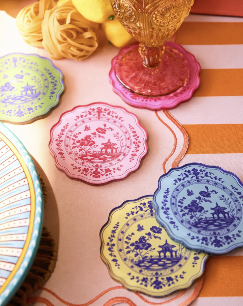 Garden Party Coasters | Set of 5