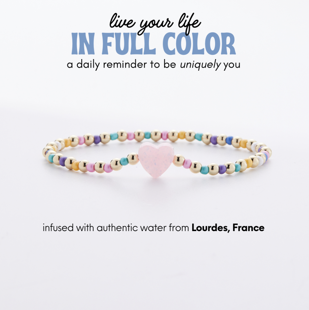 Holy Water Heart Bracelet