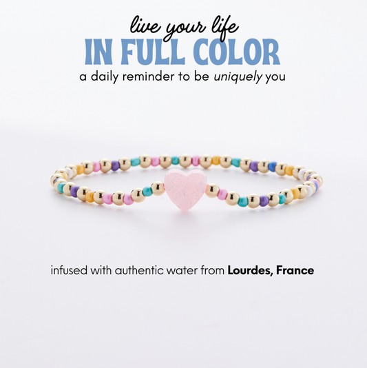 Holy Water Heart Bracelet