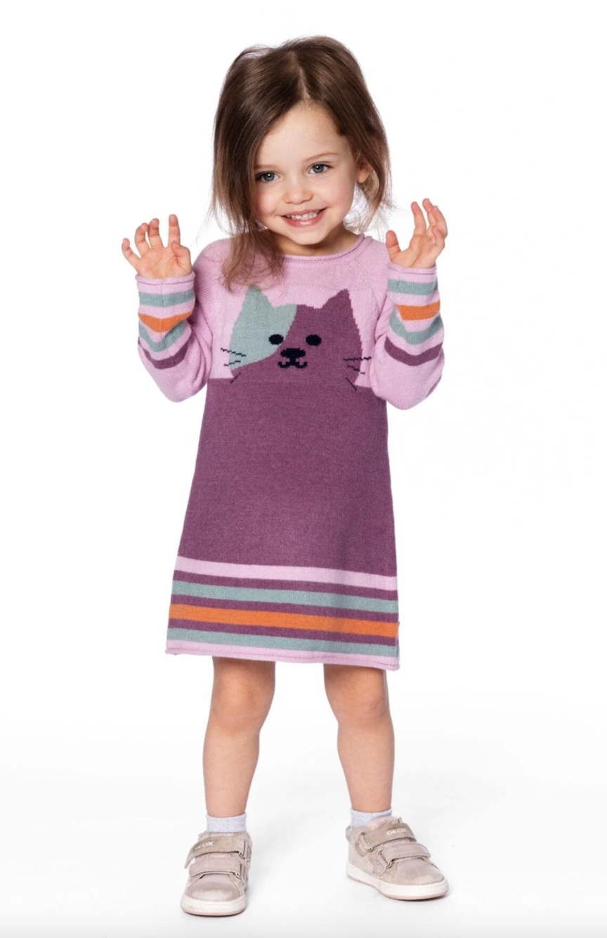 Knit Cat Dress