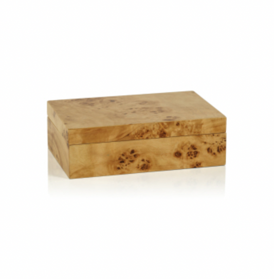 Leiden Burl Wood Design Box