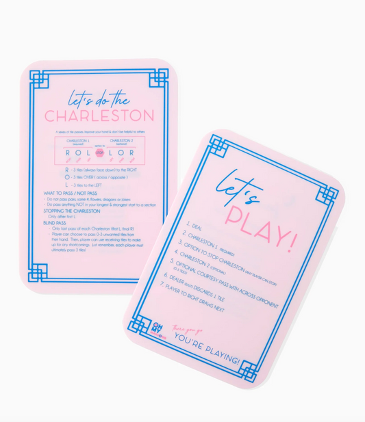 Light Pink Mahjong Tile Shufflers