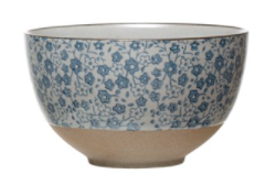 Hand Painted Stoneware Bowl