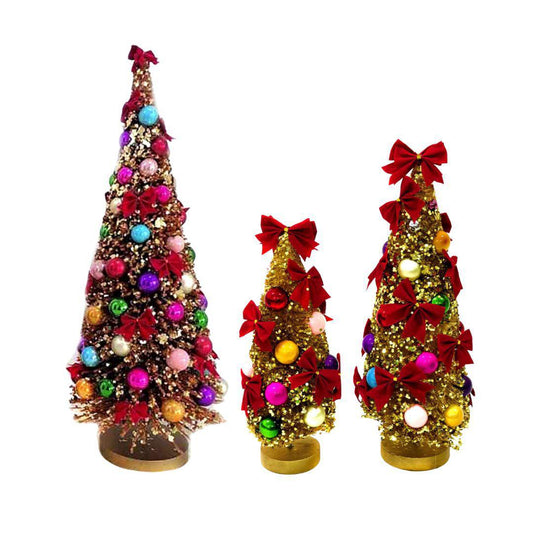 Tinsel Town Tree -Red/Gold