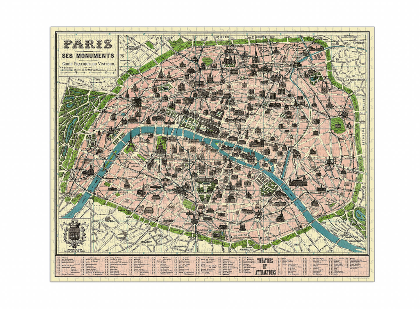 Paris Map Puzzle