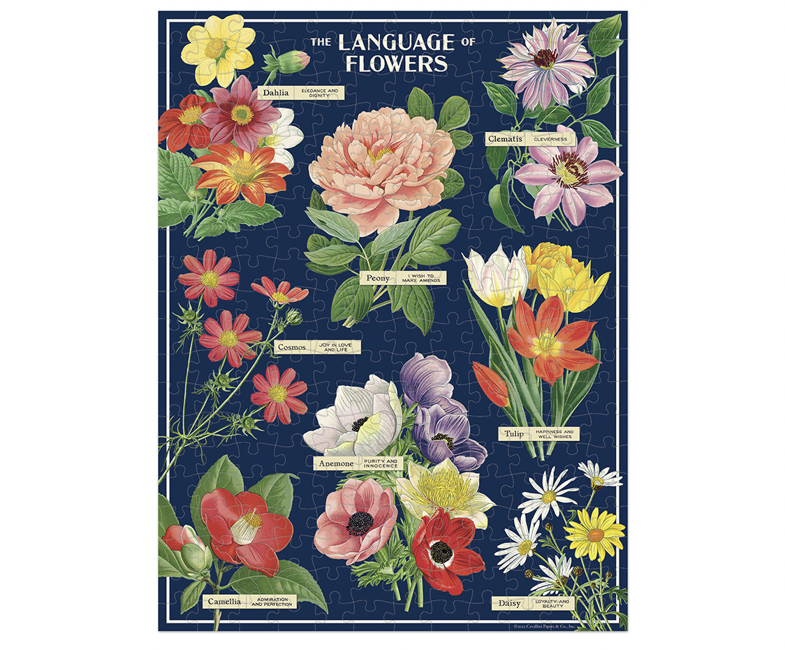 Language of Flowers Mini Puzzle