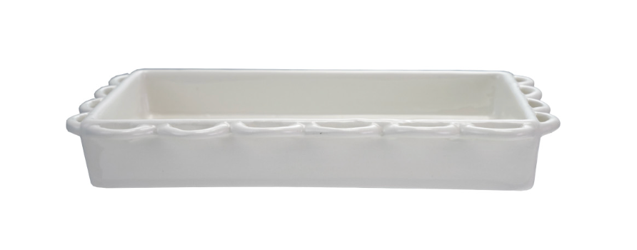 Decorative Scalloped Dish