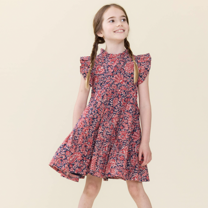 Paisley Vines Jennifer Dress