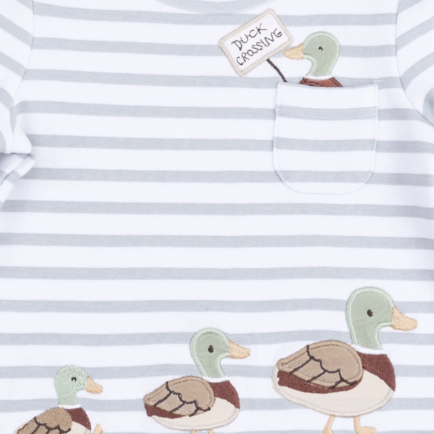 Mallard Long Sleeve Stripe Shirt