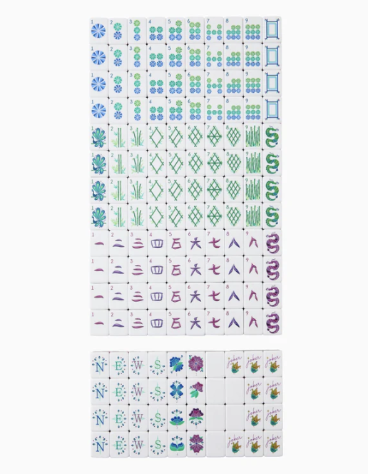 Lagoon Mahjong Tiles