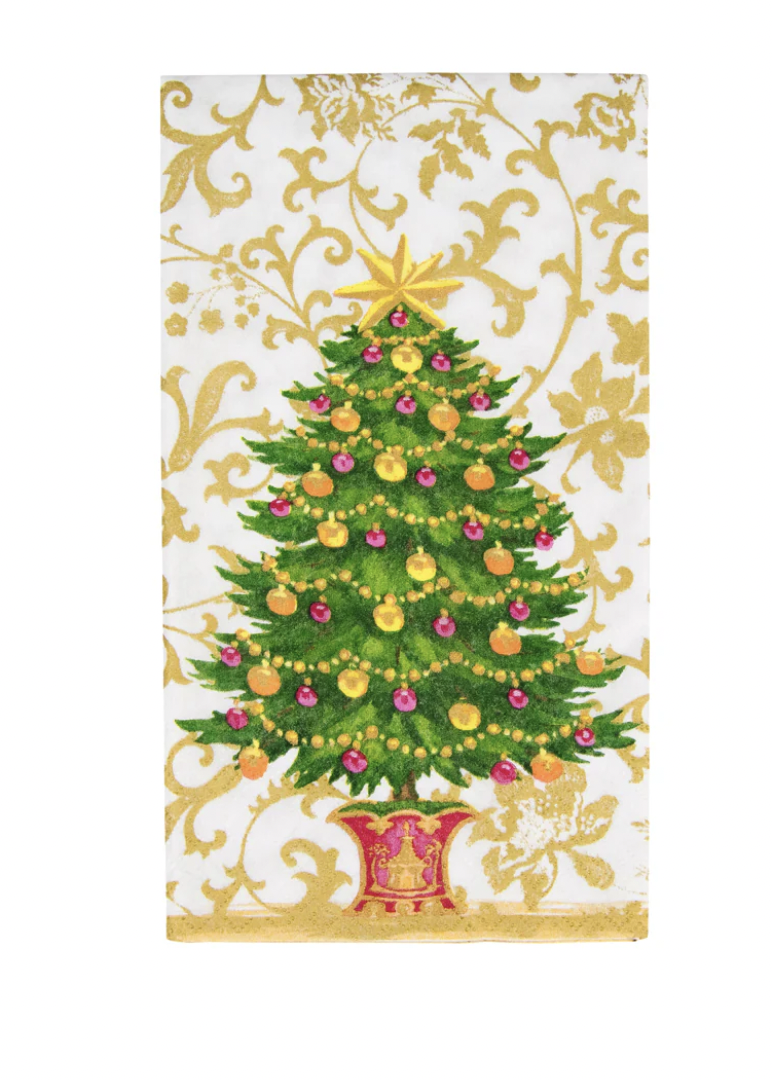 Gilded Tree Guest Napkins