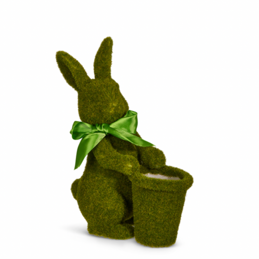 Moss Rabbit with Pot