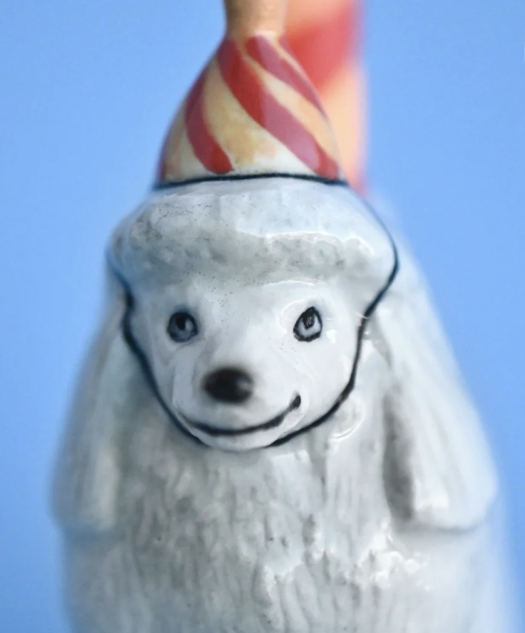 Poodle Cake Topper