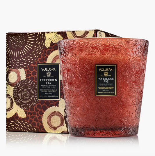 Forbidden Fig 3 Wick Hearth Candle