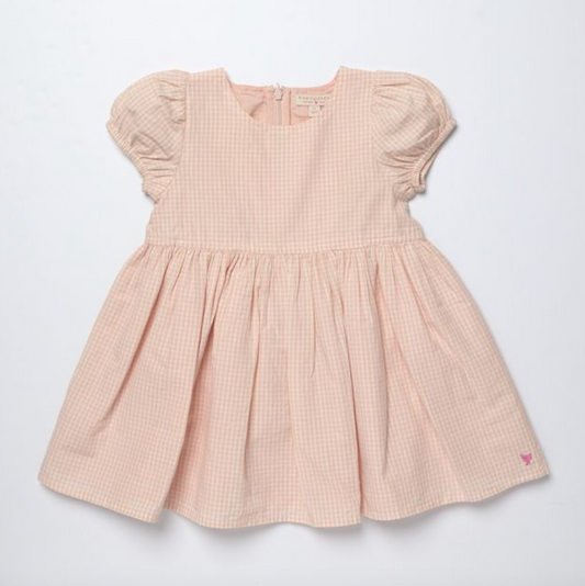 Pink Gingham Breyton Dress