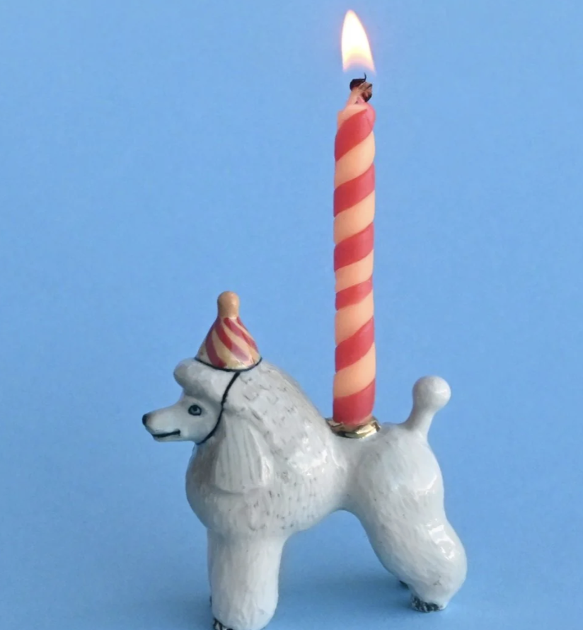 Poodle Cake Topper