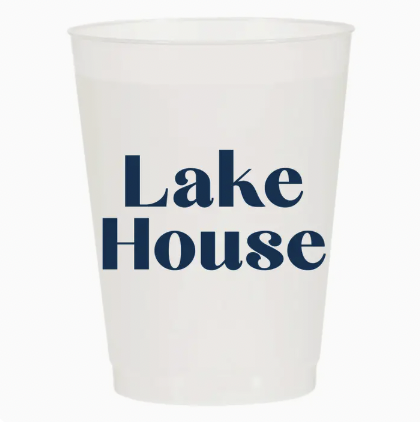 Lake House Reusable Cups