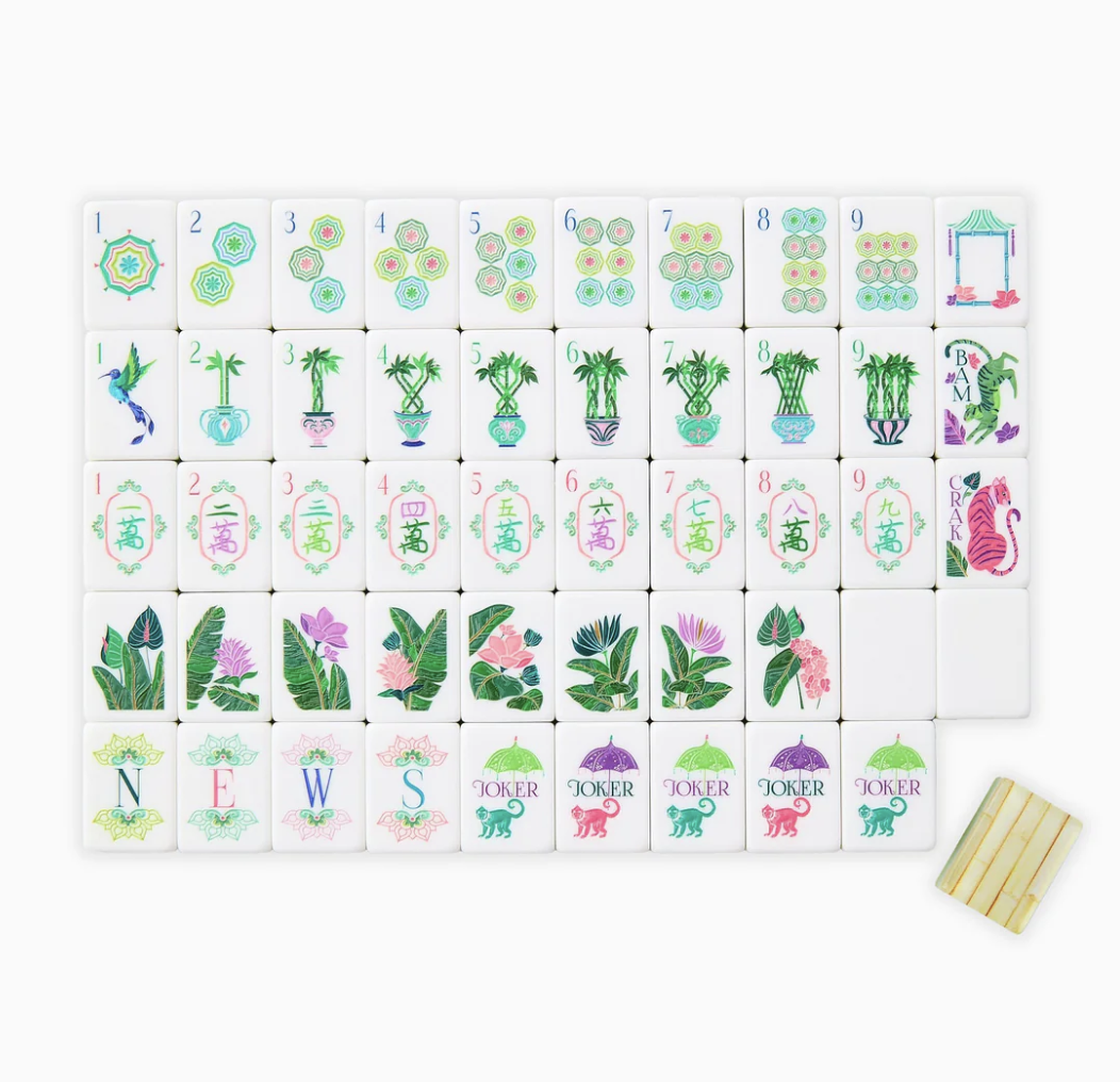 Palm Royale Mahjong Tiles