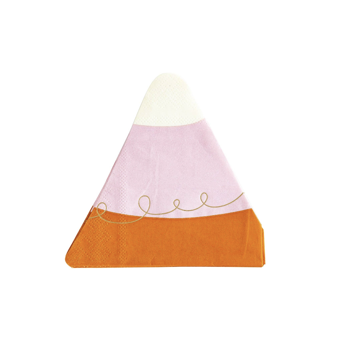 Candy Corn Shaped Cocktail Napkins