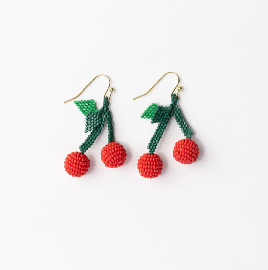 Lottie Cherry Earrings